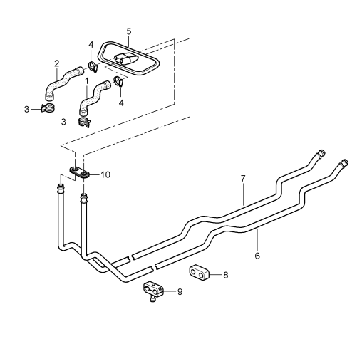 813-000 - chauffage
conduite d'alimentation
conduite de retour