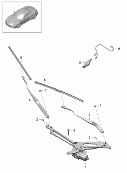 904-000 - Essuie-glace complet
Detecteur de pluie