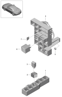 902-001 - centrale electrique
Coffre/Compartiment charge