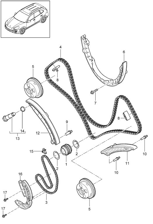 103-072 - Chaîne de distribution
glissiere
tendeur de chaine