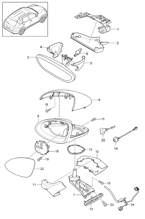 809-030 - Retroviseur interieur
Retroviseur exterieur
Elements carross.amovibles
D             >> -    MJ 2014