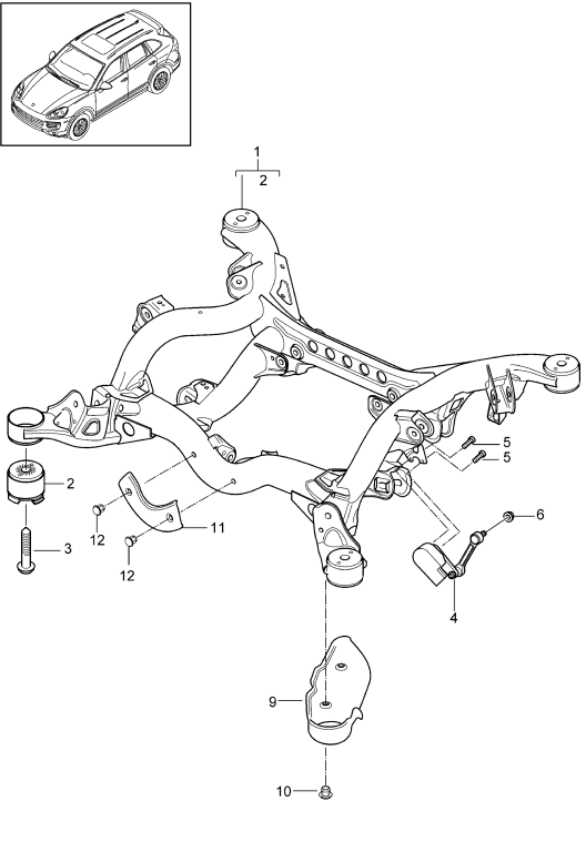 501-021 - Essieu arriere
Faux-chassis
Reglage portee des projecteurs
Correcteur d'assiette
protection antigravillon
D -    MJ 2015>>