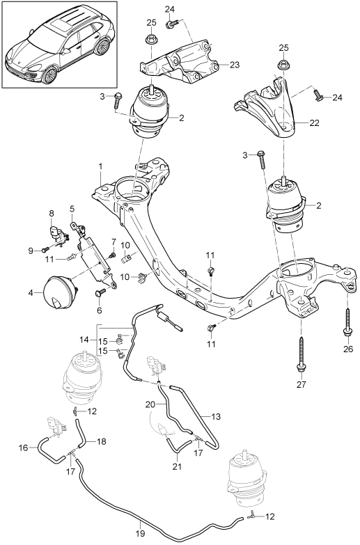 109-050 - Suspension de moteur