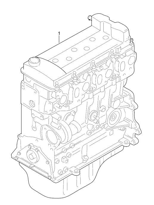 101-017 - Moteur depose
comprenant:
Couvre-culasse
