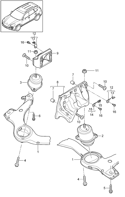 109-010 - Suspension de moteur