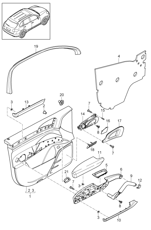 807-010 - Garniture de porte
avec:
insonorisant