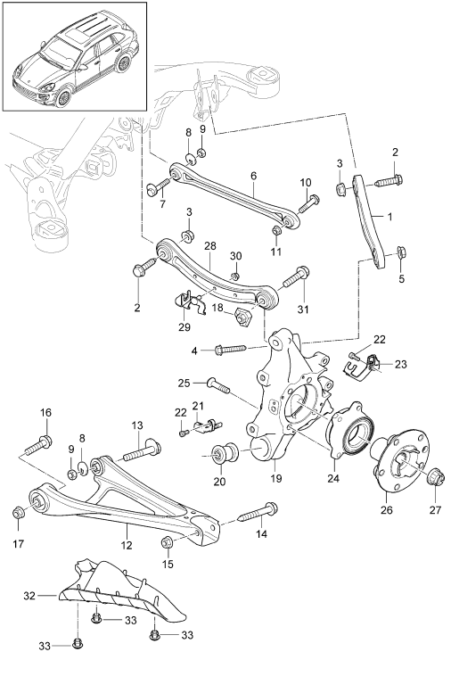 501-020 - Essieu arriere
Support de roue
bras transversal
barre de direction
Moyeu de roue
protection antigravillon
D -    MJ 2015>>