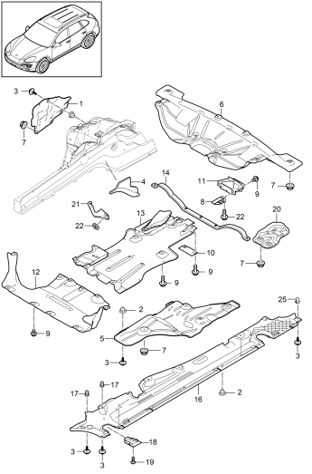 801-070 - Revetement
Bas de caisse
Protection contre la chaleur
D             >> -    MJ 2014