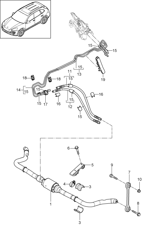 402-015 - Barre stabilisatrice
Conduite flexible