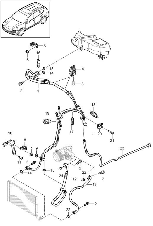 813-061 - circuit de refrigerant
avec:
Climatiseur 4 zones
Climatiseur
D             >> -    MJ 2016