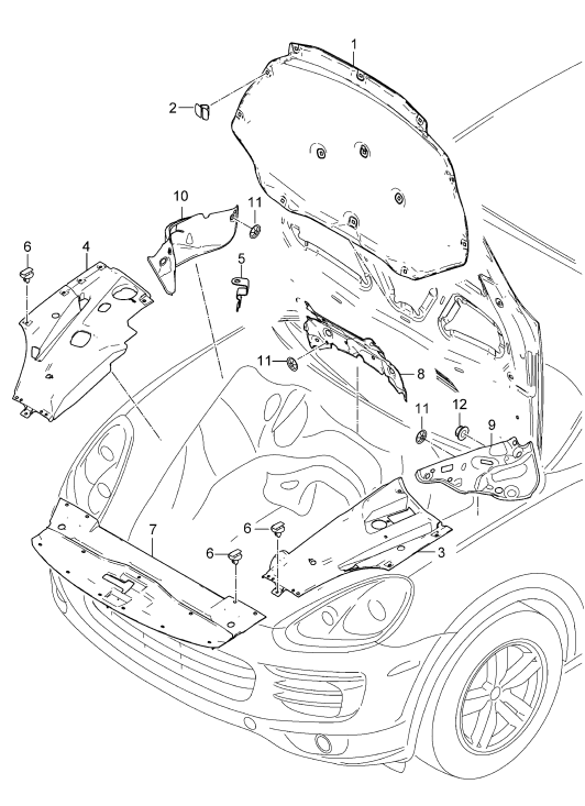 807-061 - Insonorisation
Revetement
Compartiment moteur
D -    MJ 2015>>