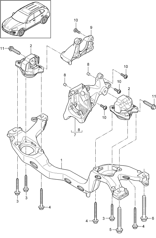 109-012 - Suspension de moteur