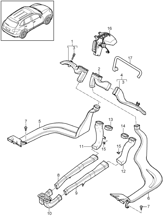 813-030 - guidage d'air