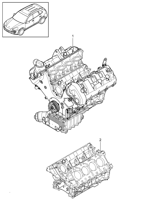 101-007 - Moteur depose
Moteur partiel