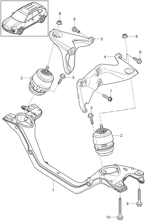 109-060 - Suspension de moteur