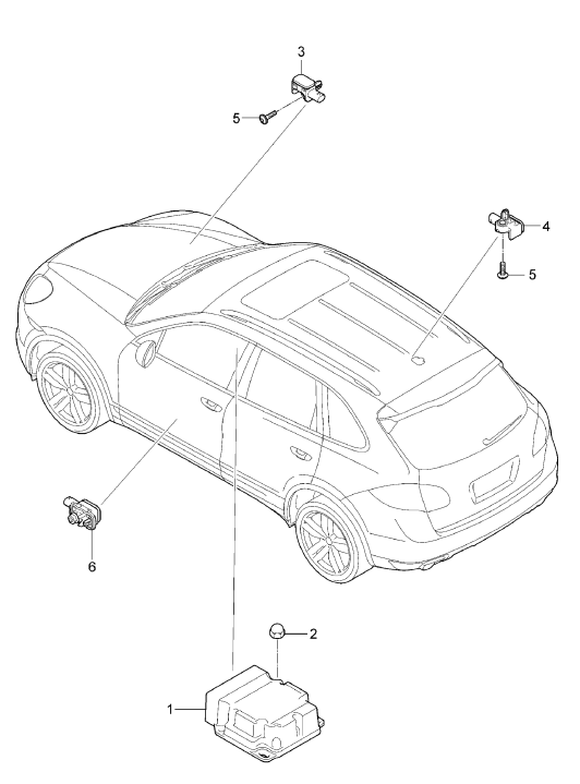 901-006 - Calculateur
Detecteur crash airbag
Airbag