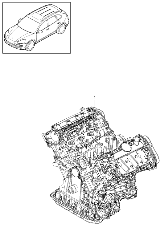 101-032 - Moteur depose
comprenant:
Couvre-culasse
Culasse
Carter-moteur
Equipage mobile
carter d'huile