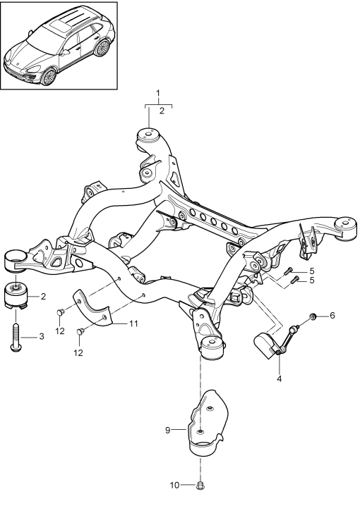 501-001 - Essieu arriere
Faux-chassis
Reglage portee des projecteurs
Capteur d'assiette
protection antigravillon
D             >> -    MJ 2014