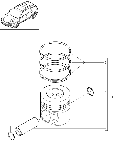 102-060 - piston
1 serie segments de piston