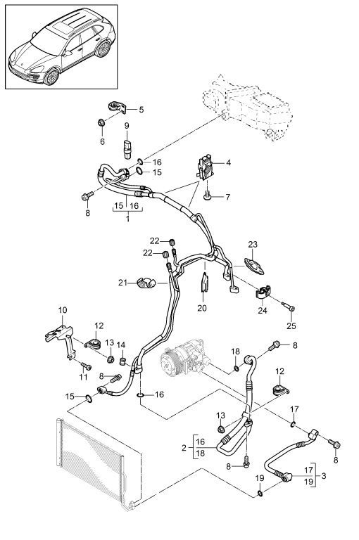 813-064 - circuit de refrigerant
Climatiseur 4 zones
avec:
D -    MJ 2017>>