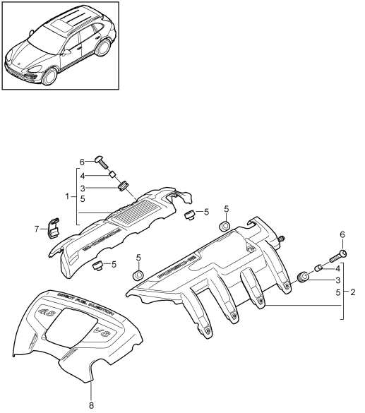 103-040 - Recouvrement du moteur