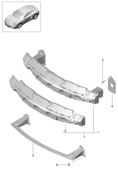 802-020 - support de pare-chocs