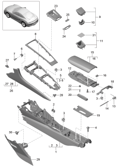 809-020 - Console centrale