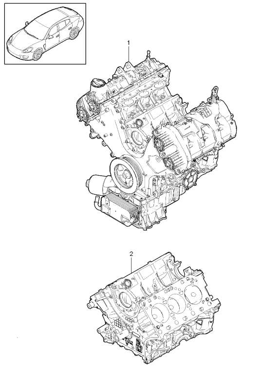 101-012 - Moteur depose
Moteur partiel