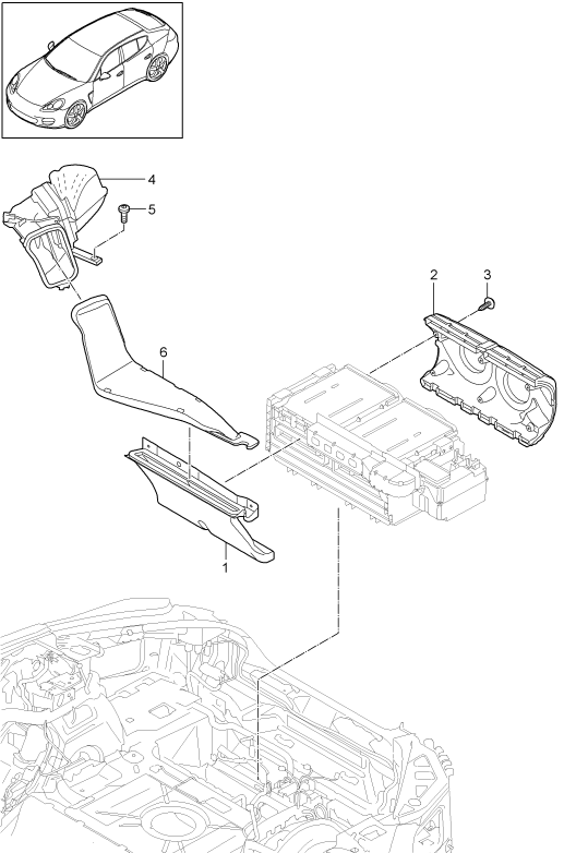 813-065 - guidage d'air
Batterie
et
evaporateur