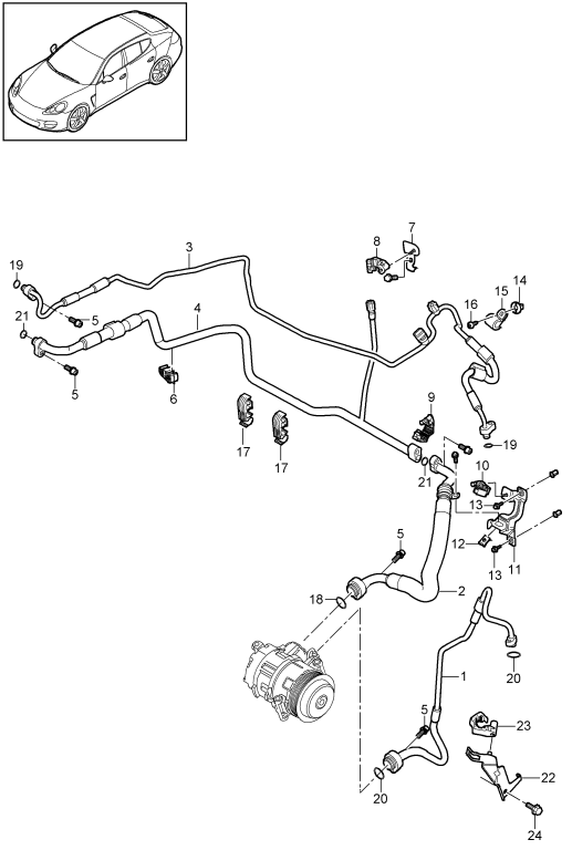 813-025 - circuit de refrigerant