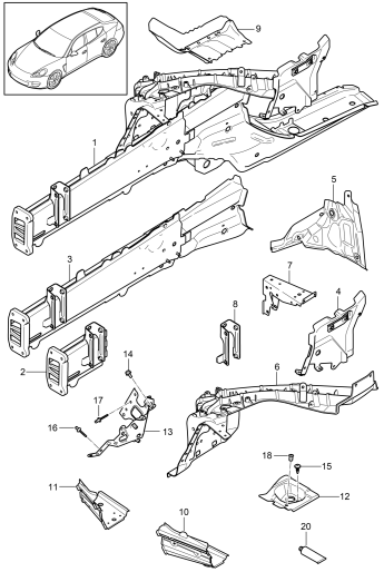 801-010 - Partie avant
pieces detail