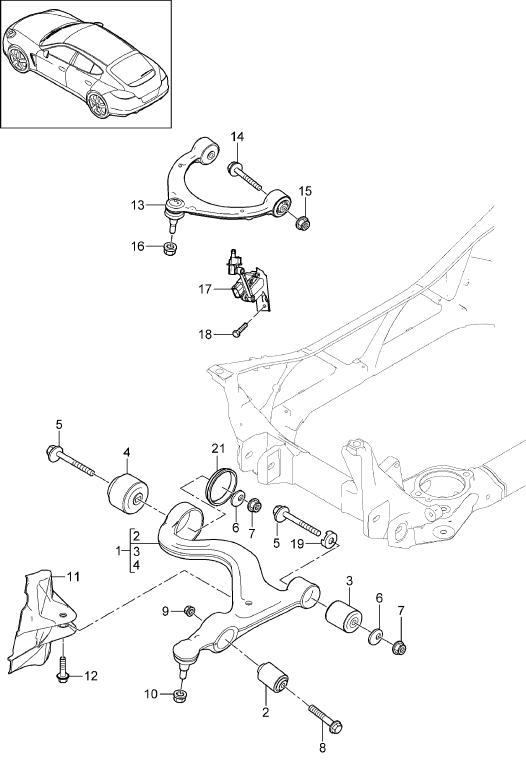 401-005 - bras transversal
Reglage portee des projecteurs
Correcteur d'assiette