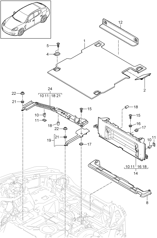 807-042 - revetements de coffre
pour vehicules avec
transmission hybride
D -    MJ 2012>>