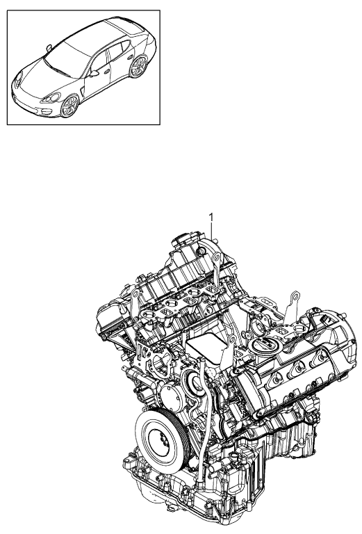 101-027 - Moteur depose
comprenant:
Couvre-culasse
Culasse
Carter-moteur
Equipage mobile
carter d'huile