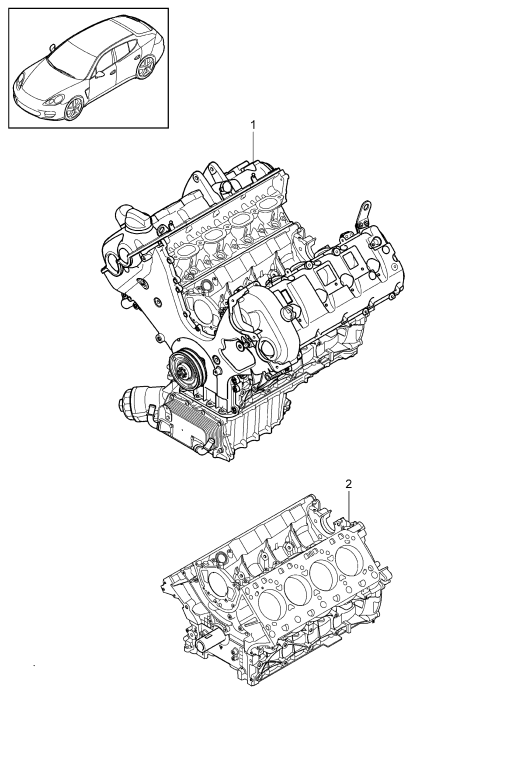 101-007 - Moteur depose
Moteur partiel