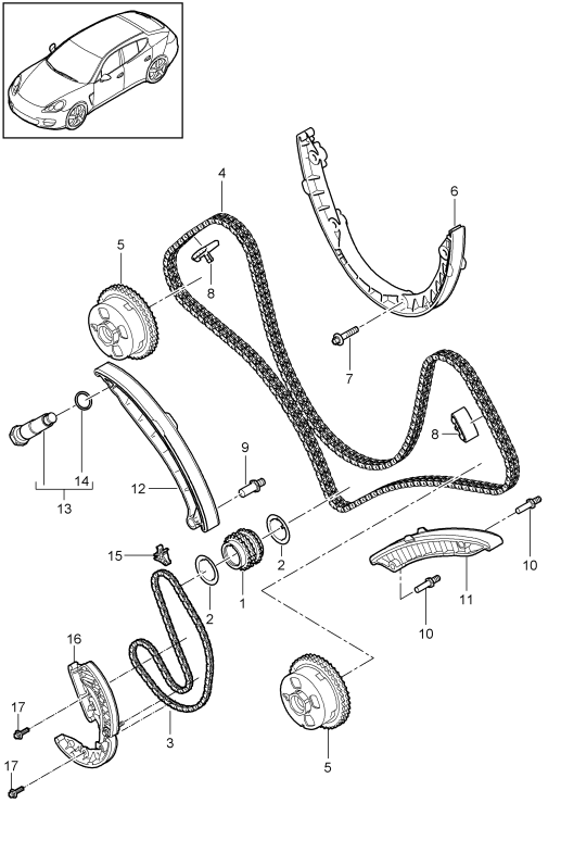 103-072 - Chaîne de distribution
glissiere
tendeur de chaine