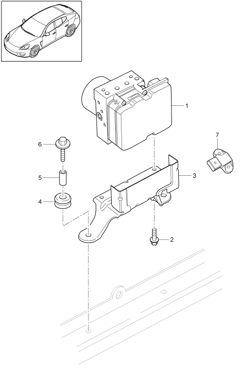 605-000 - Unite hydraulique
dispositif antiblocage   -abs-