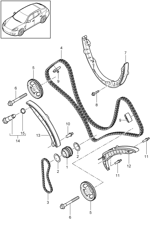 103-060 - Chaîne de distribution
glissiere
tendeur de chaine