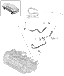 201-040 - Systeme de carburant
conduite de carburant
Compartiment moteur