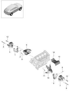 109-030 - Suspension de moteur