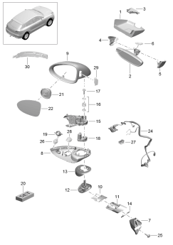 809-040 - Retroviseur interieur
Retroviseur exterieur
Elements carross.amovibles
Pack Sport Design