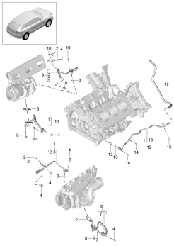 202-070 - Conduite retour d'huile
pour
Turbocompresseur a gaz d'ech.