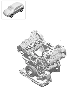 101-015 - Moteur depose
comprenant:
Couvre-culasse
Culasse
bloc-cylindres avec pistons,
vilebrequin et coussinets
carter d'huile