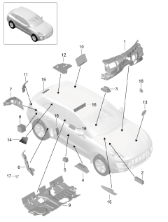 807-082 - Insonorisation
Compartiment passagers