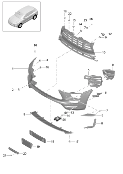 802-002 - pare-chocs
GTS
et
Pack Sport Design