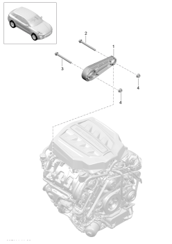 109-000 - Suspension de moteur
appui de moteur