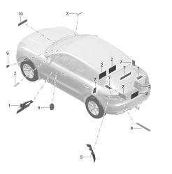 807-084 - Insonorisation
Compartiment passagers
et
Partie arriere du vehicule