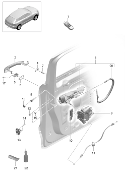 804-010 - Poignees de porte
Serrure de porte