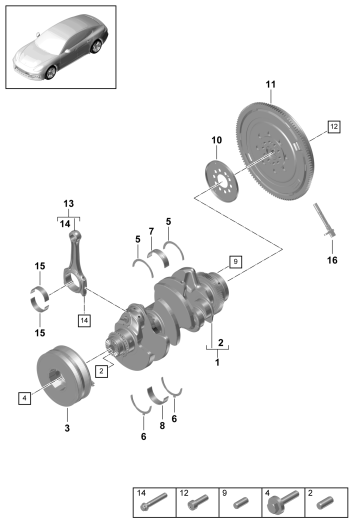 102-005 - Vilebrequin
bielle
Volant-moteur bimasse