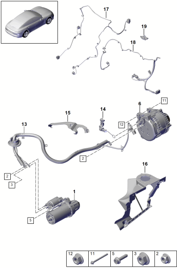 902-005 - demarreur
Alternateur triphase